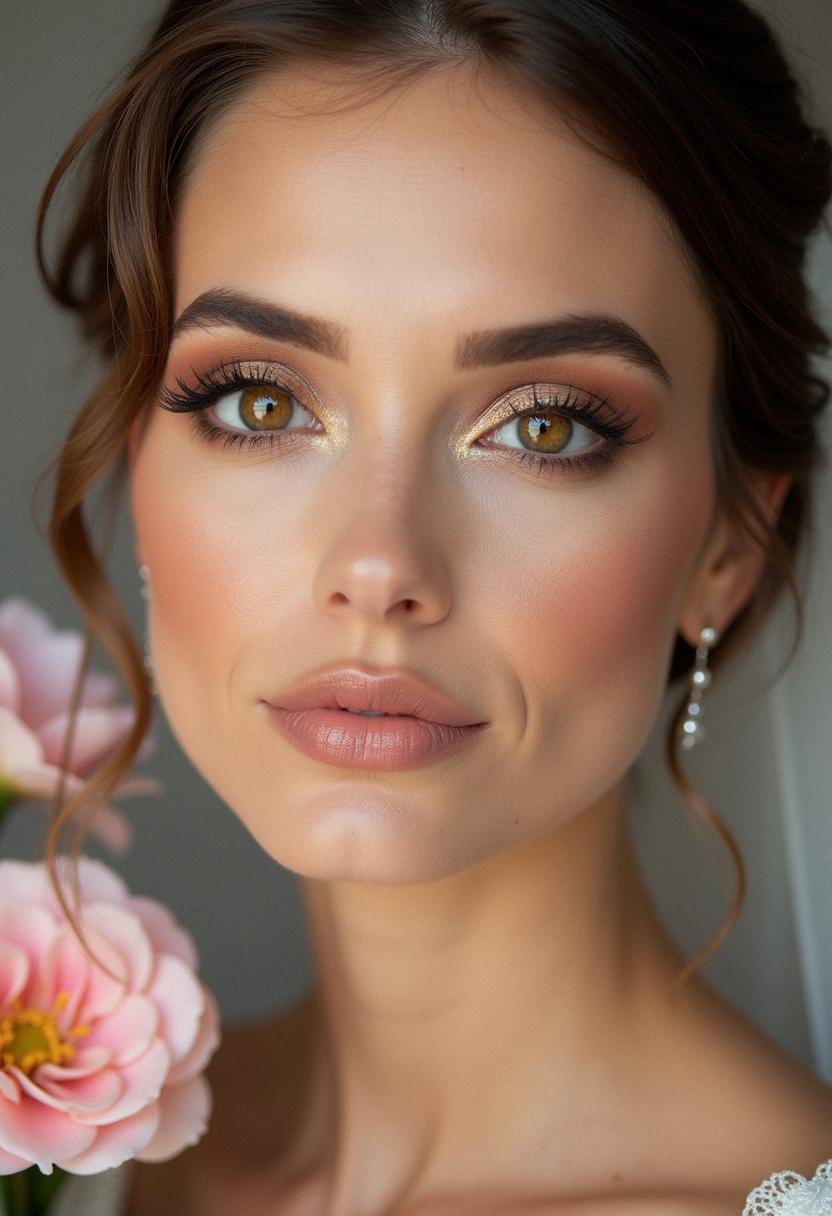 hazel eye makeup wedding