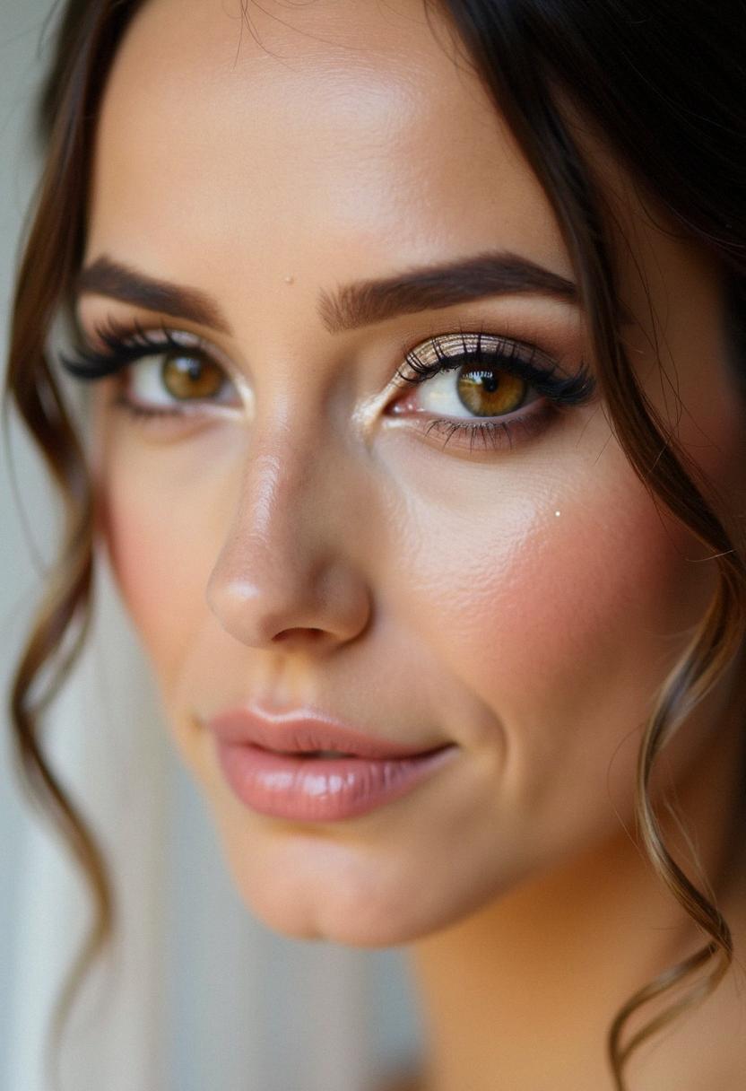 hazel eye makeup wedding