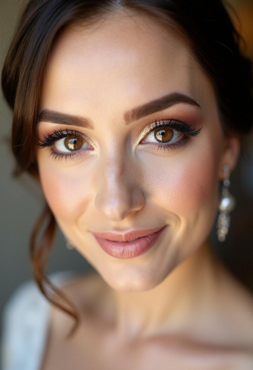 hazel eye makeup wedding