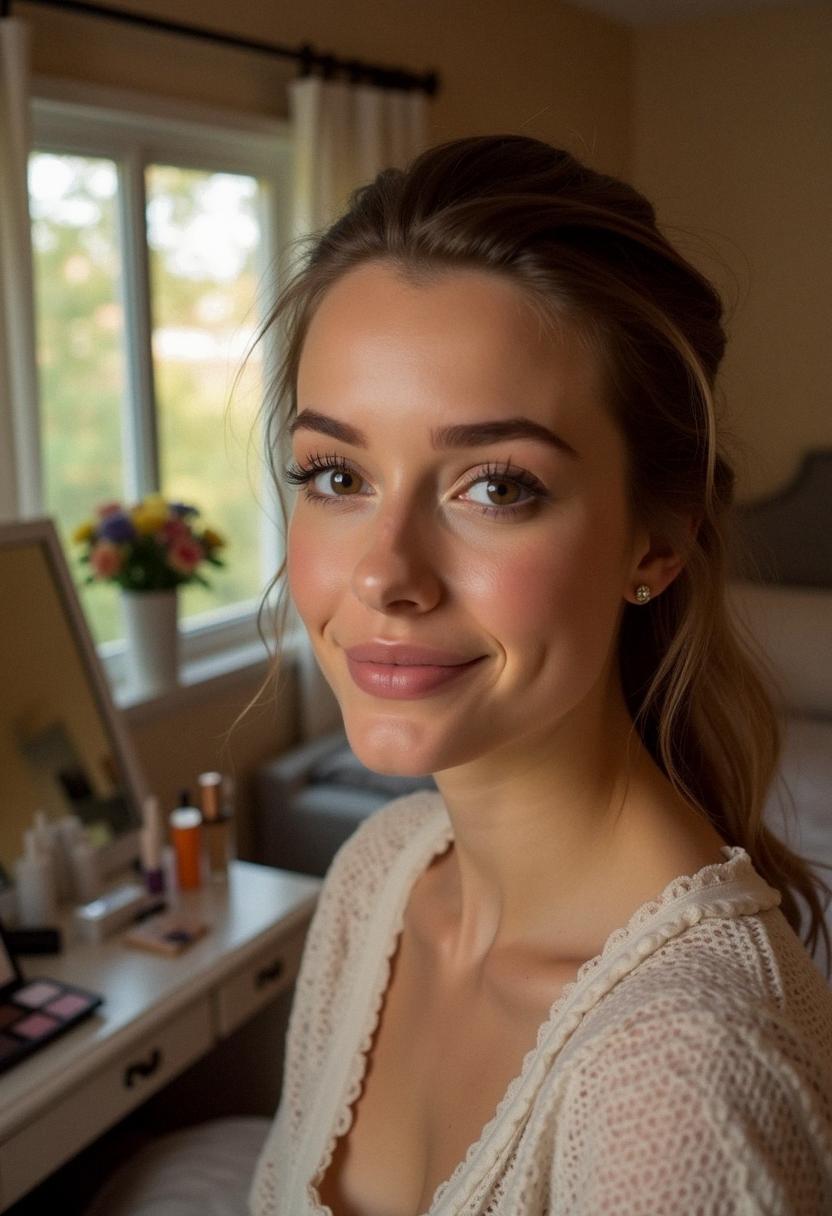homecoming makeup neutral