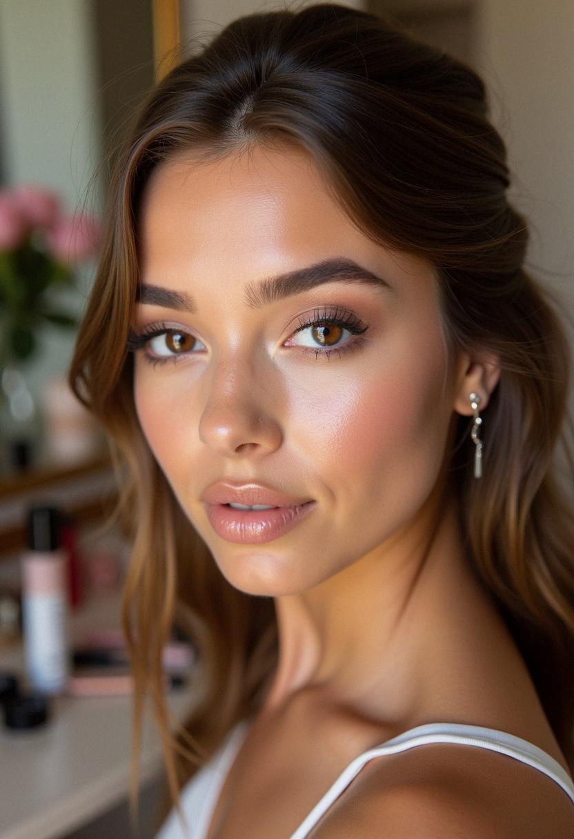 homecoming makeup neutral