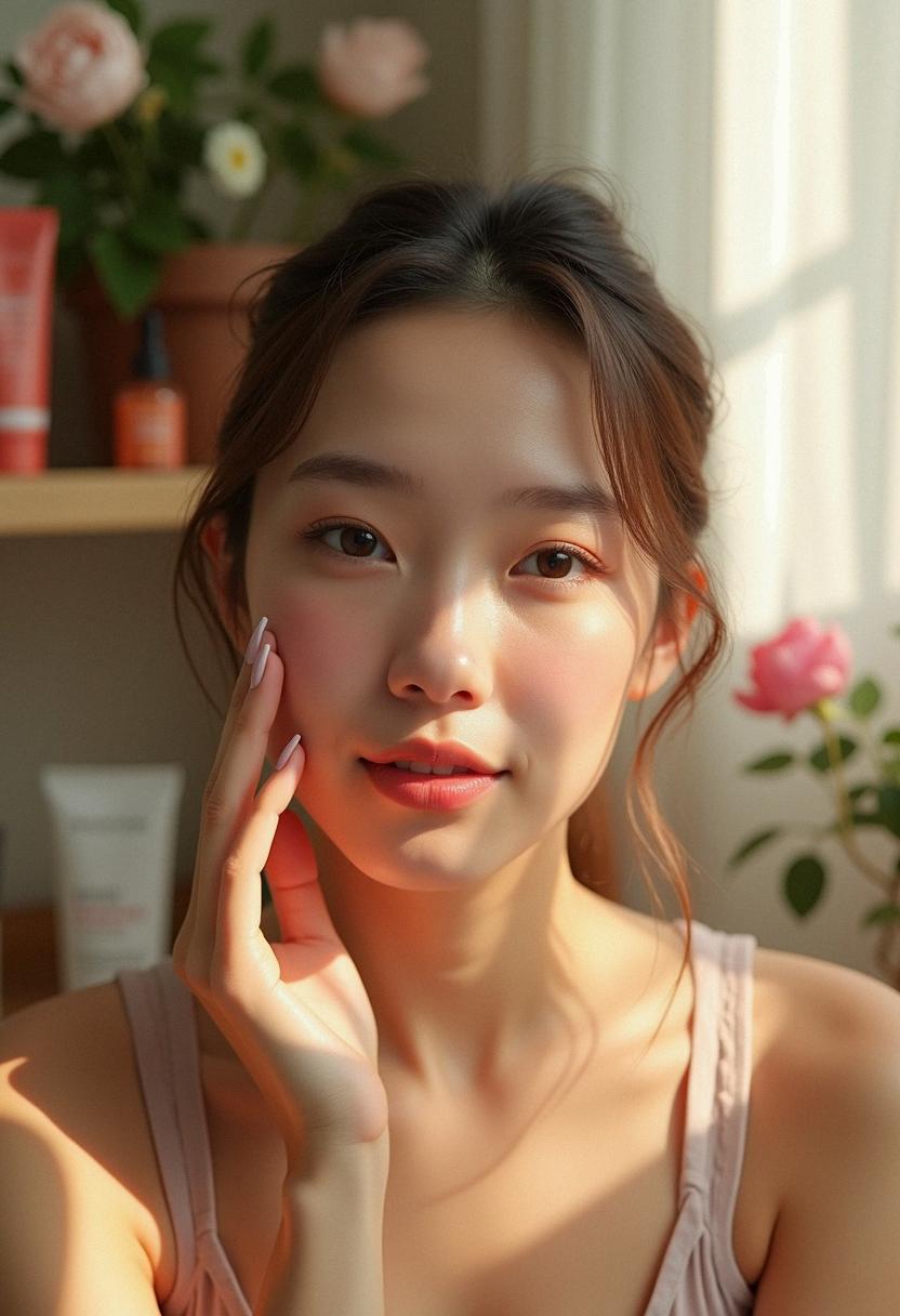 light makeup