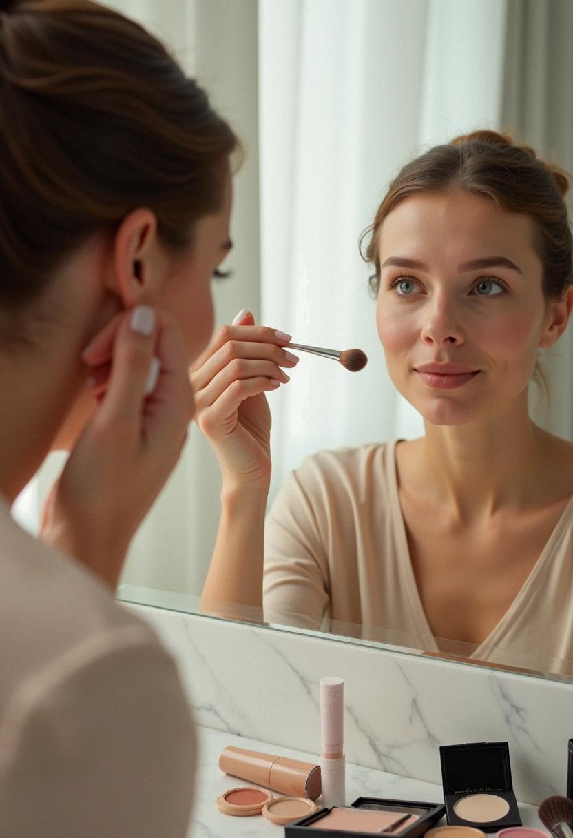 light makeup