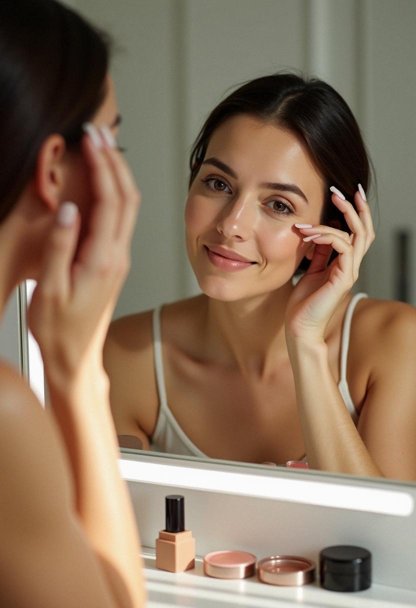 light makeup