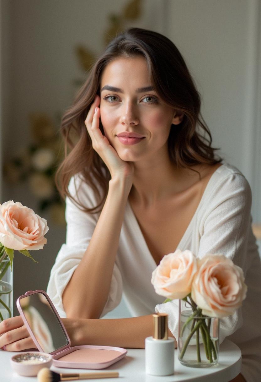 light makeup