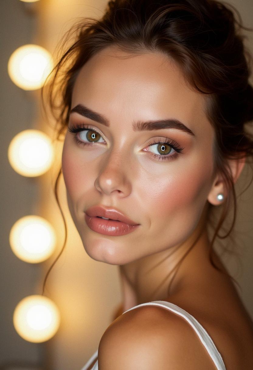 light makeup