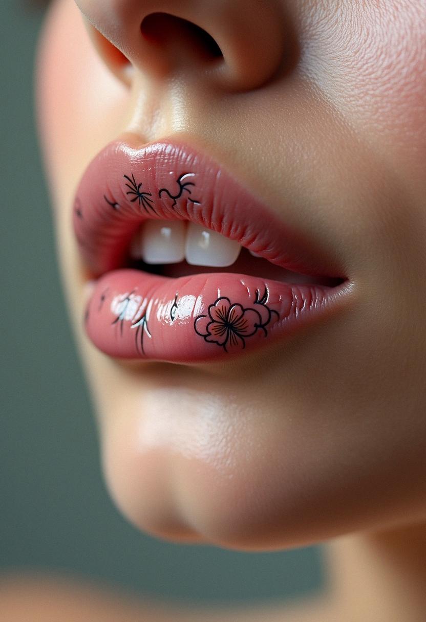lips tattoo lips tattoo