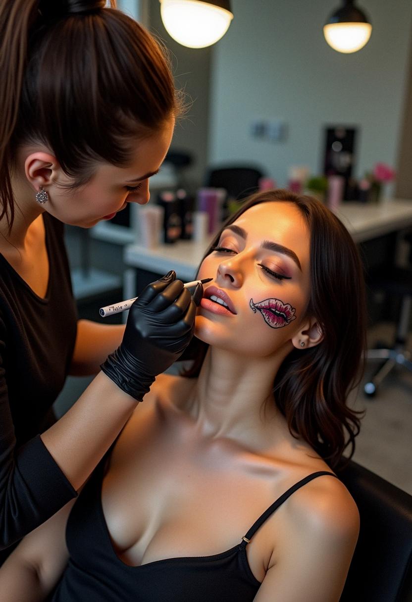 lips tattoo lips tattoo