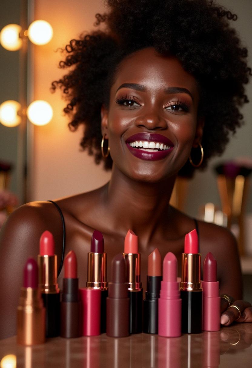 lipsticks for dark skin