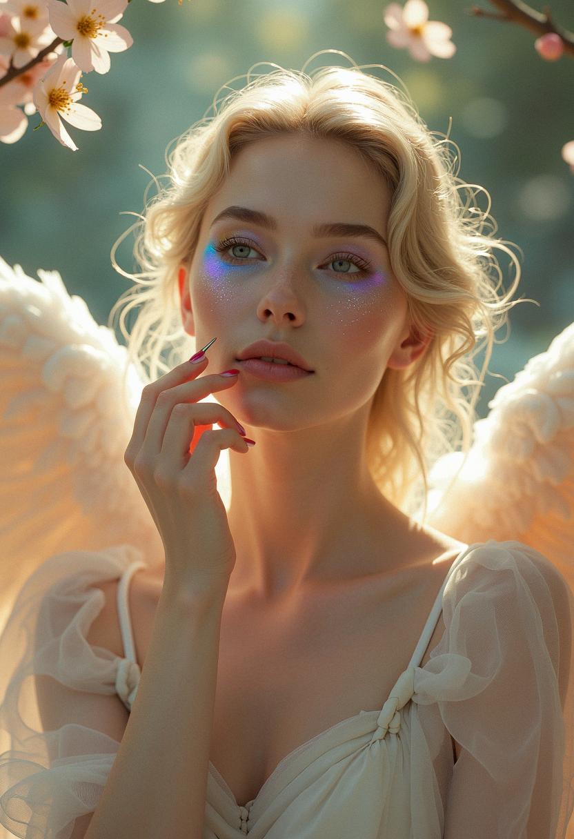 makeup angelic