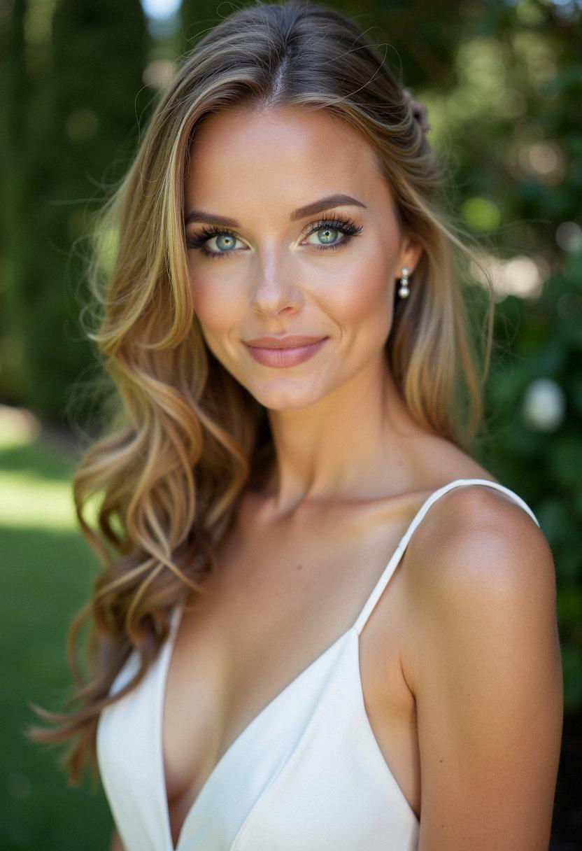 makeup bridesmaid blue eyes