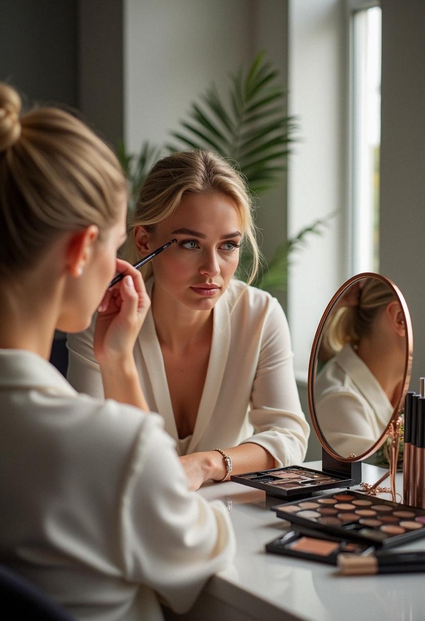 makeup for blonde eyebrows