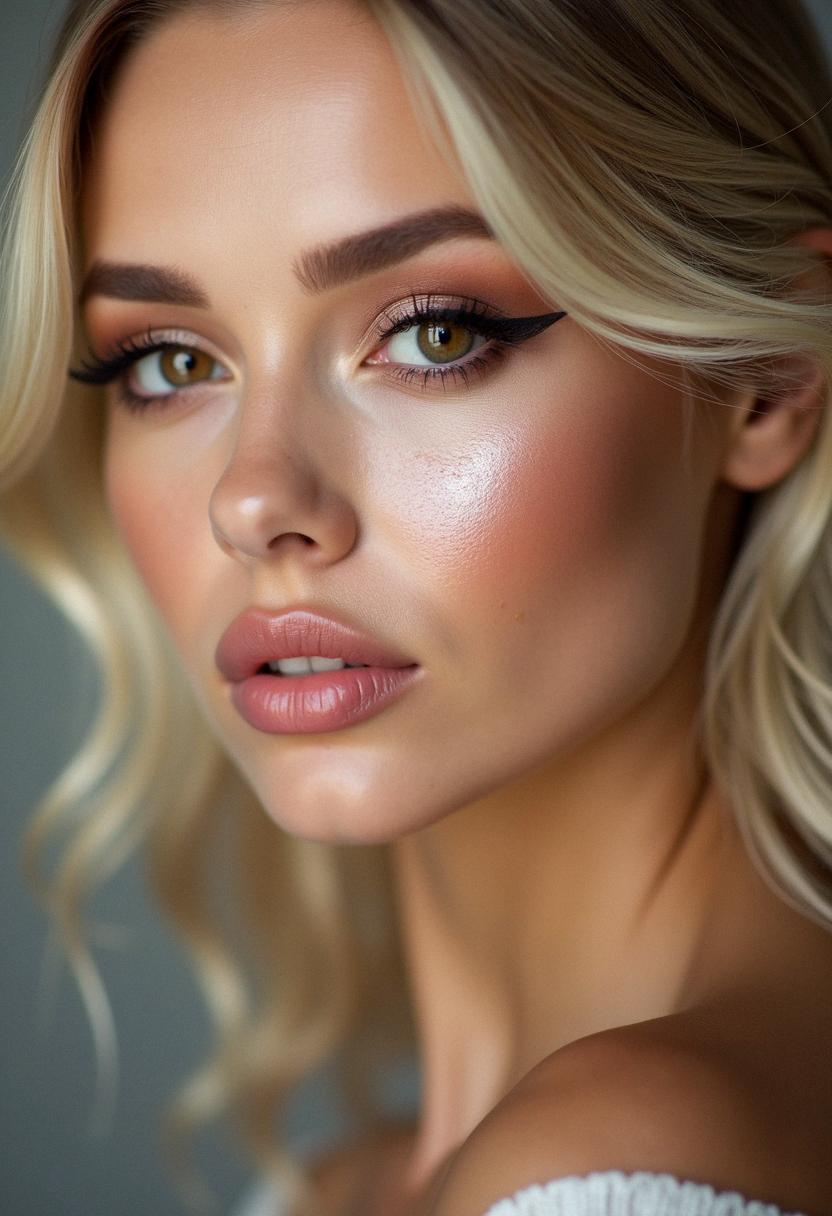 makeup for blonde hair brown eyes