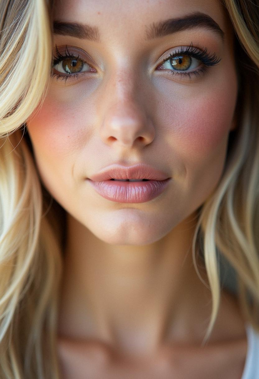 makeup for blonde hair brown eyes