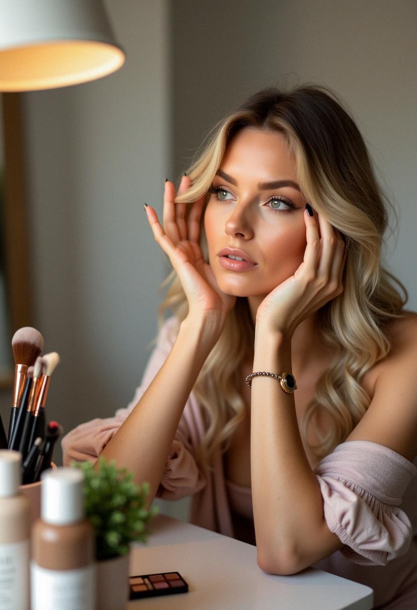 makeup for blonde hair brown eyes