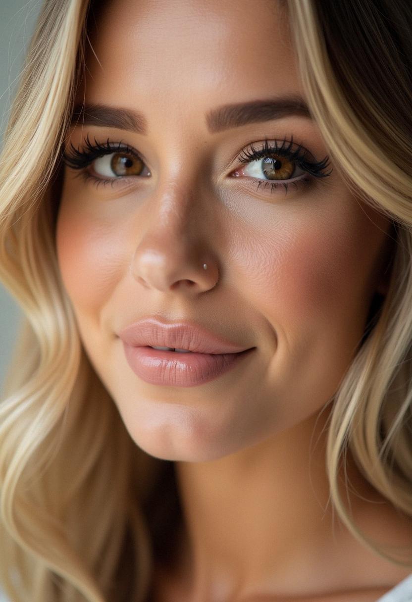 makeup for blonde hair brown eyes