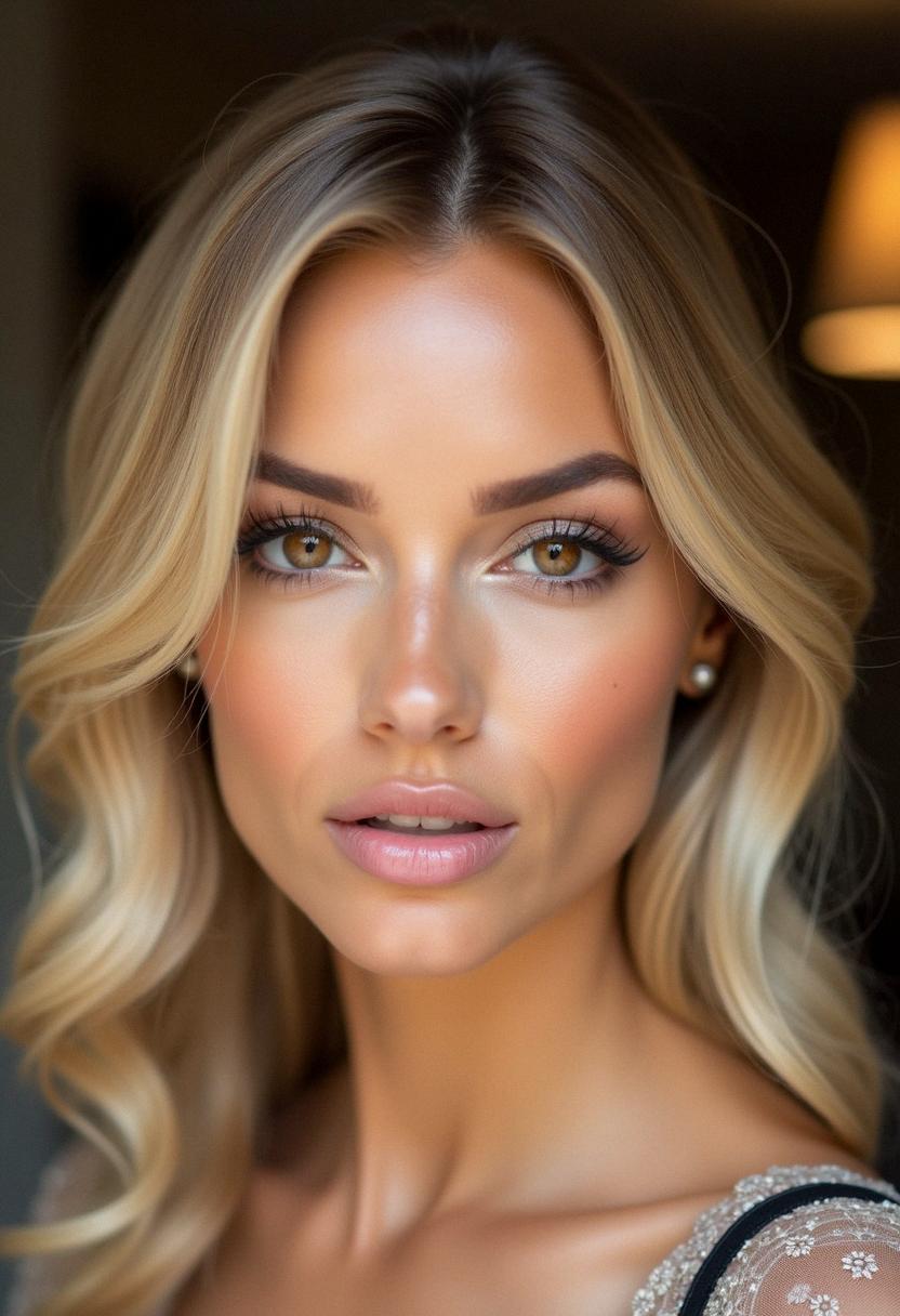 makeup for blonde hair brown eyes