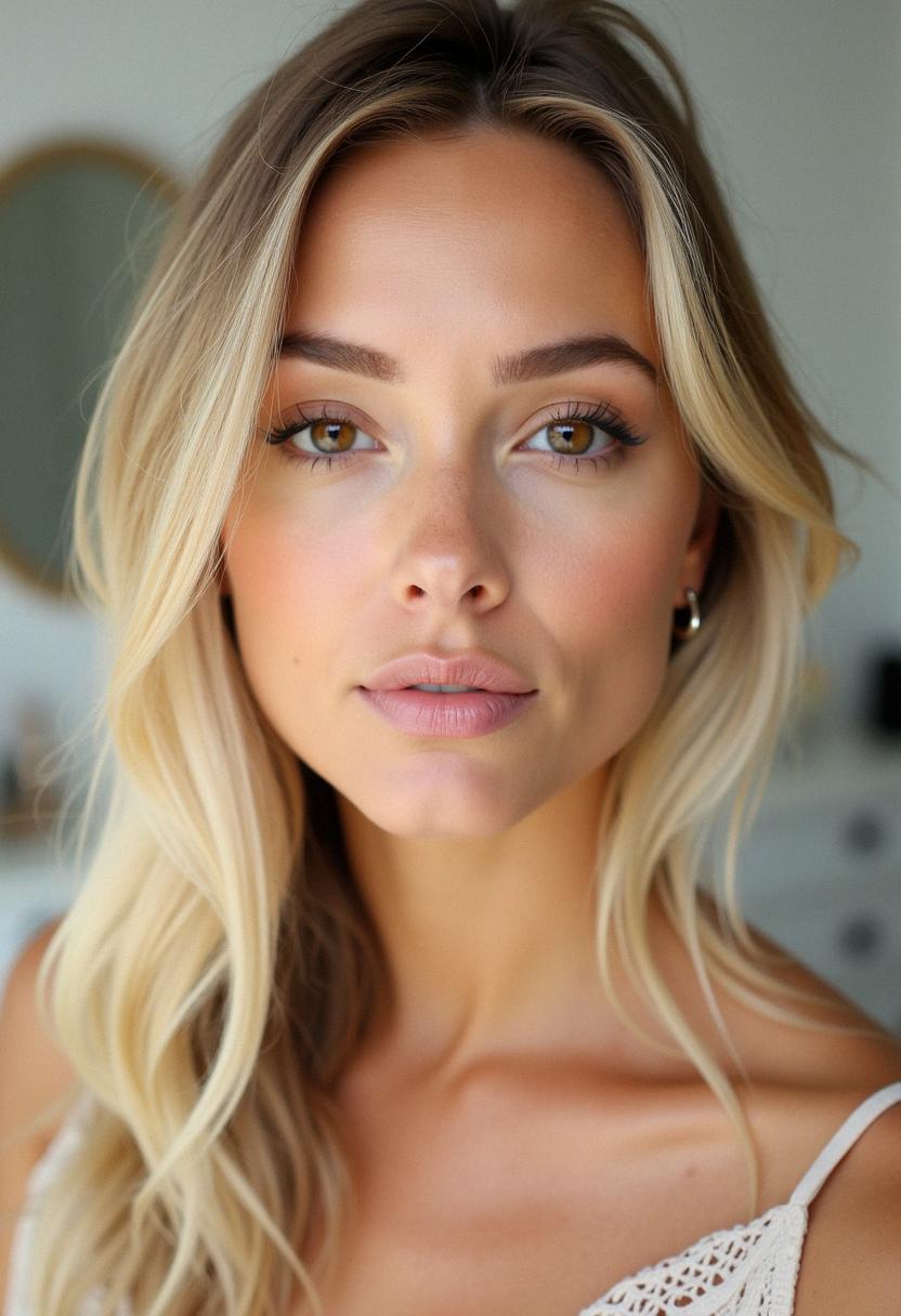 makeup for blondes with brown eyes natural