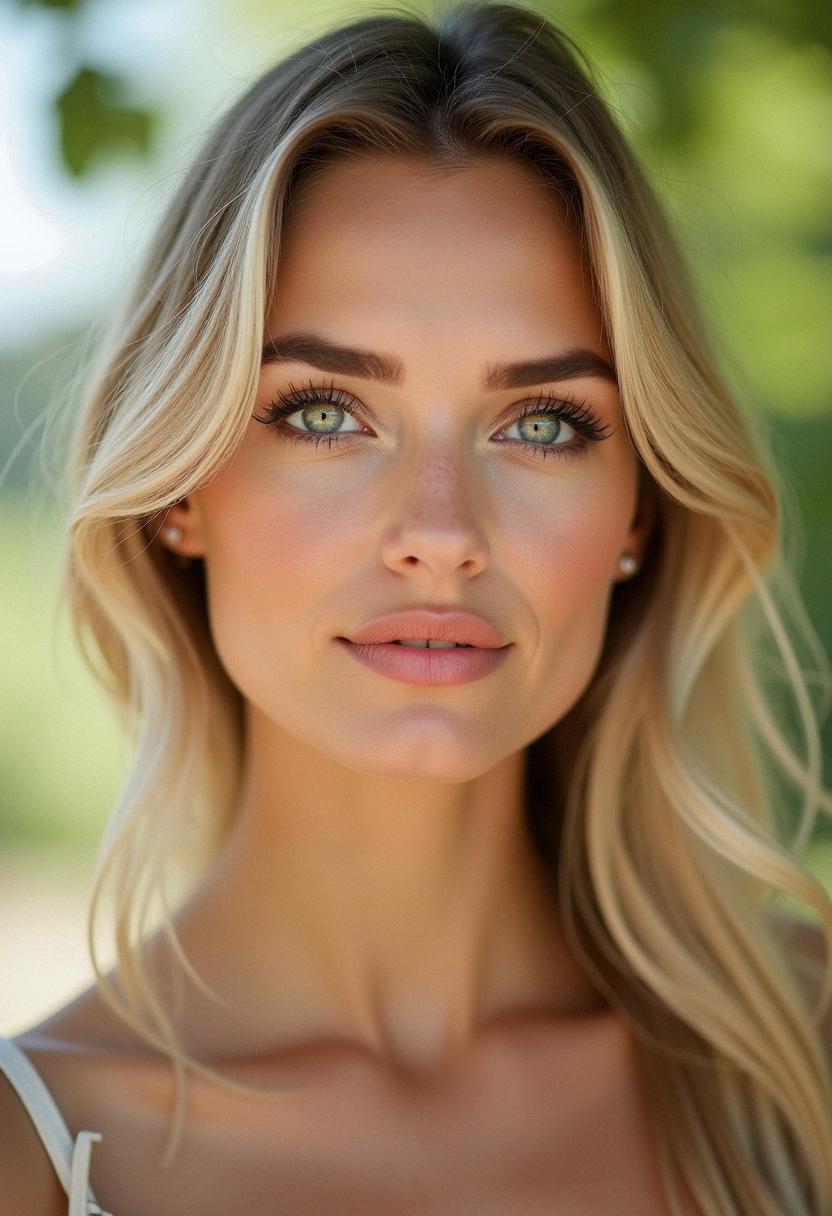 makeup for blondes with green eyes natural