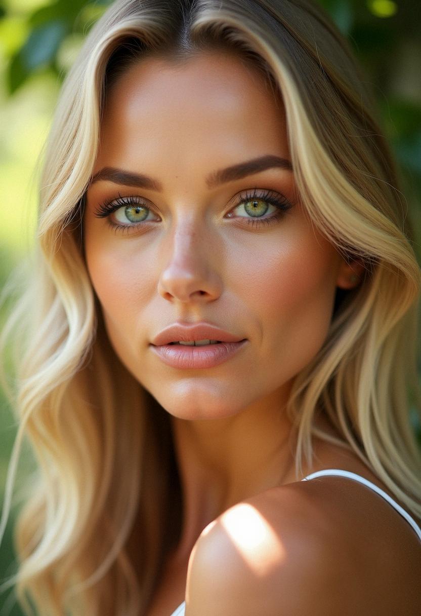 makeup for blondes with green eyes natural