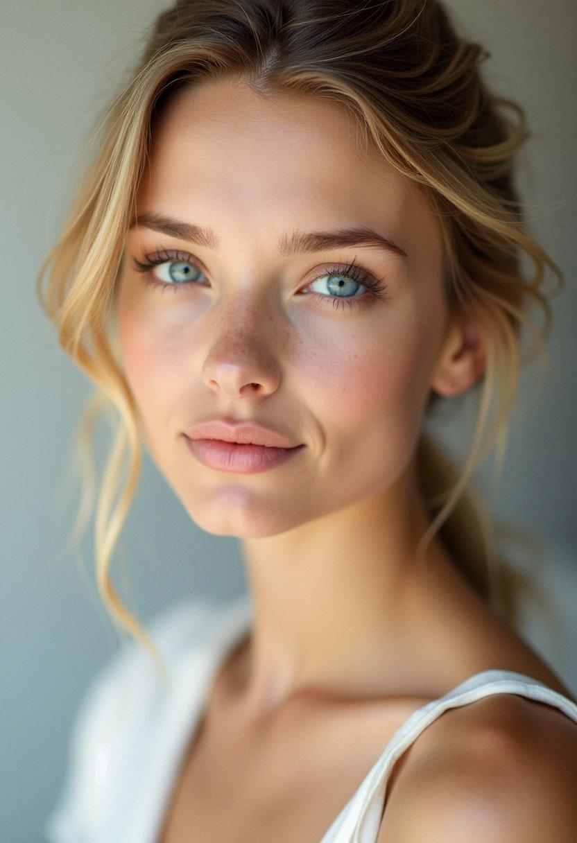 makeup for blue eyes blonde hair