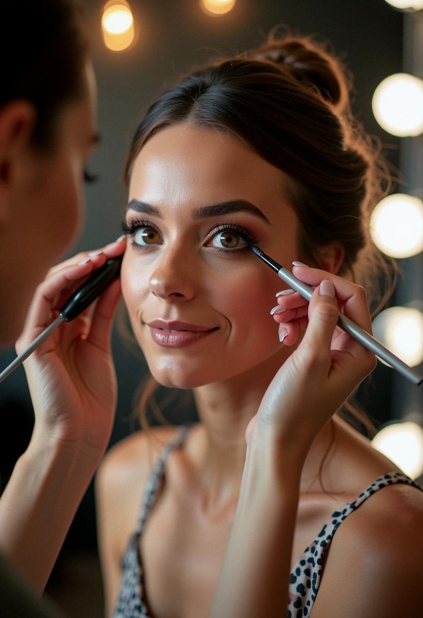 makeup for dark brown eyes