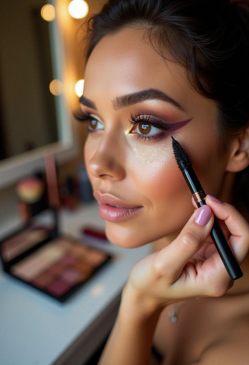 makeup for dark brown eyes