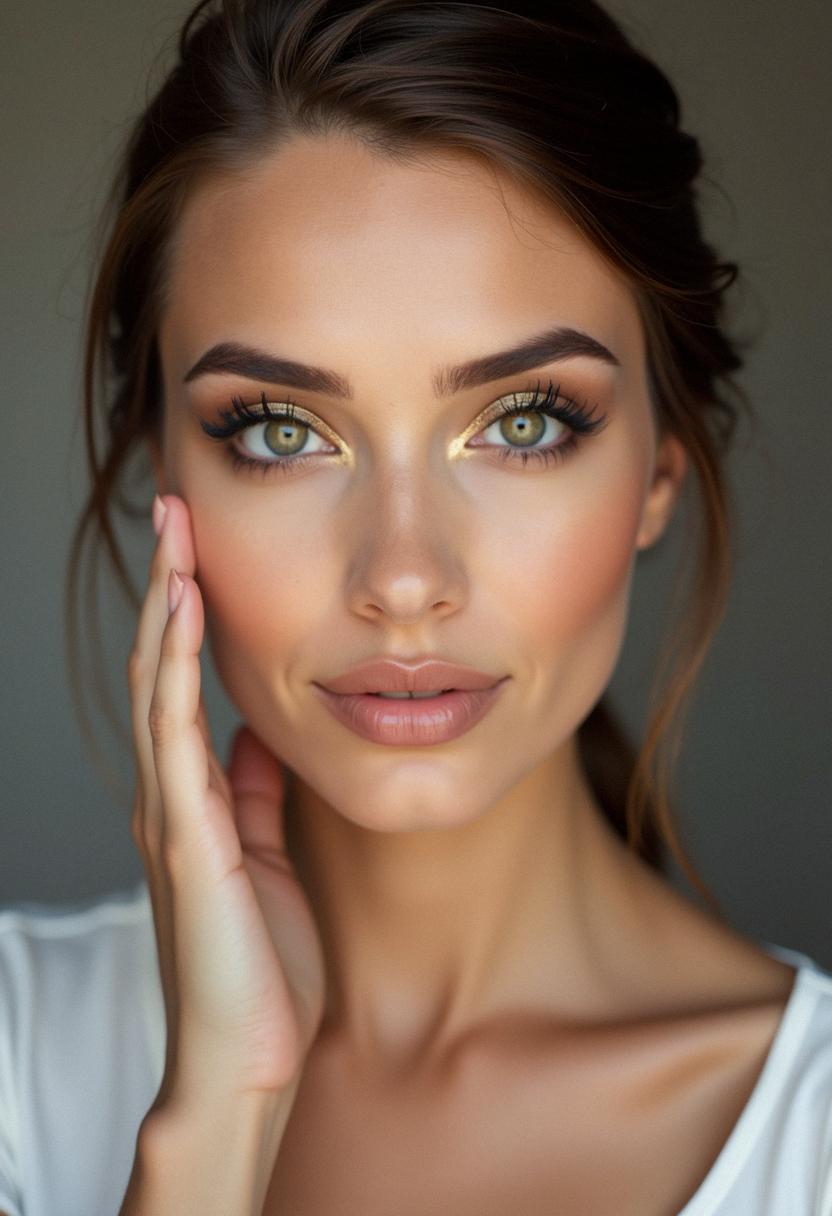 makeup for dark brown eyes