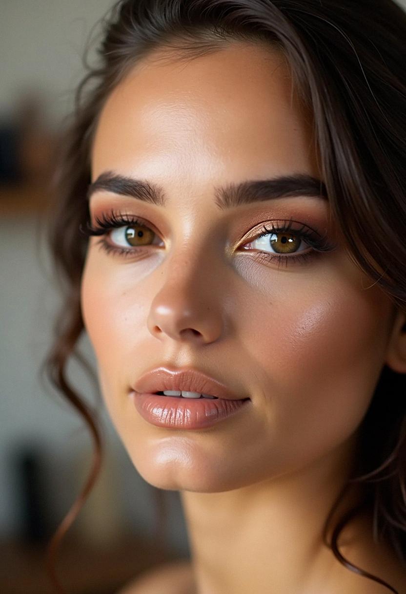 makeup for dark brown eyes