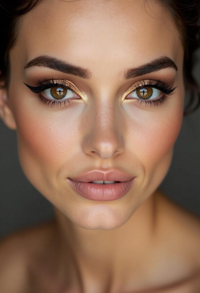 makeup for dark brown eyes