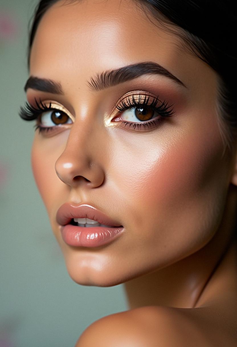makeup for dark brown eyes