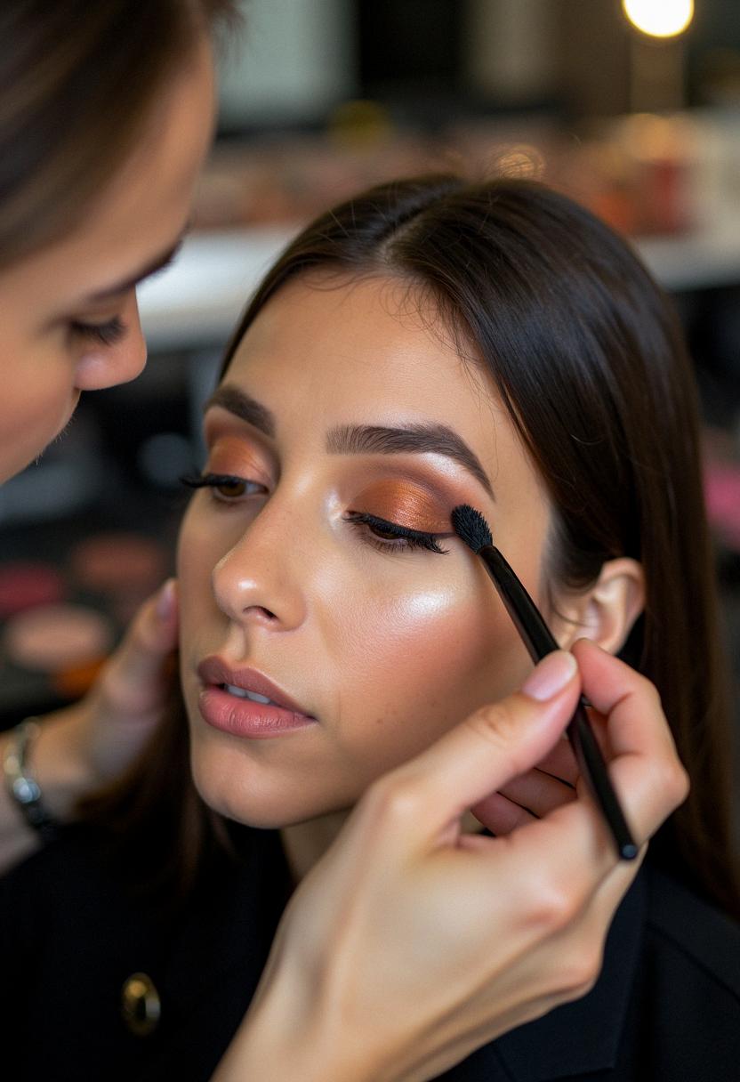 makeup for dark brown eyes