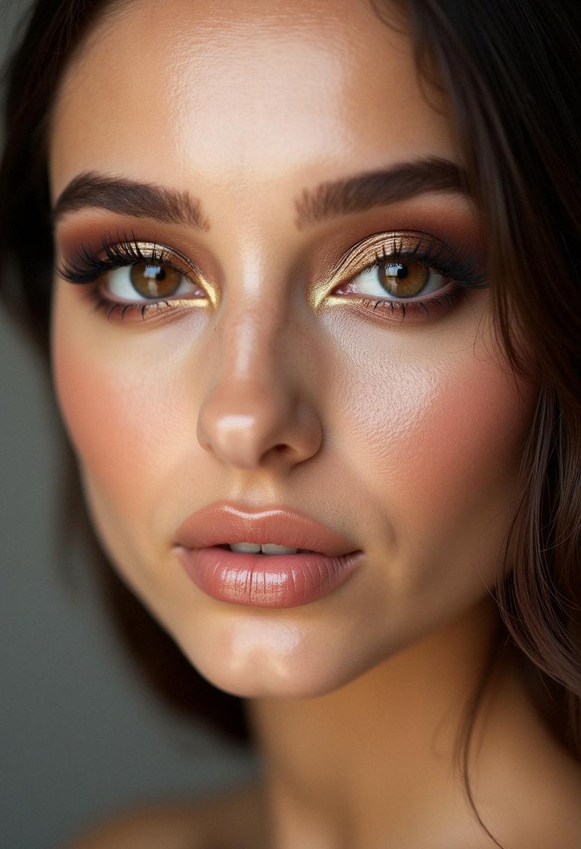 makeup for dark brown eyes