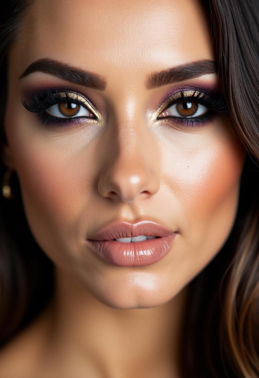 makeup for dark brown eyes