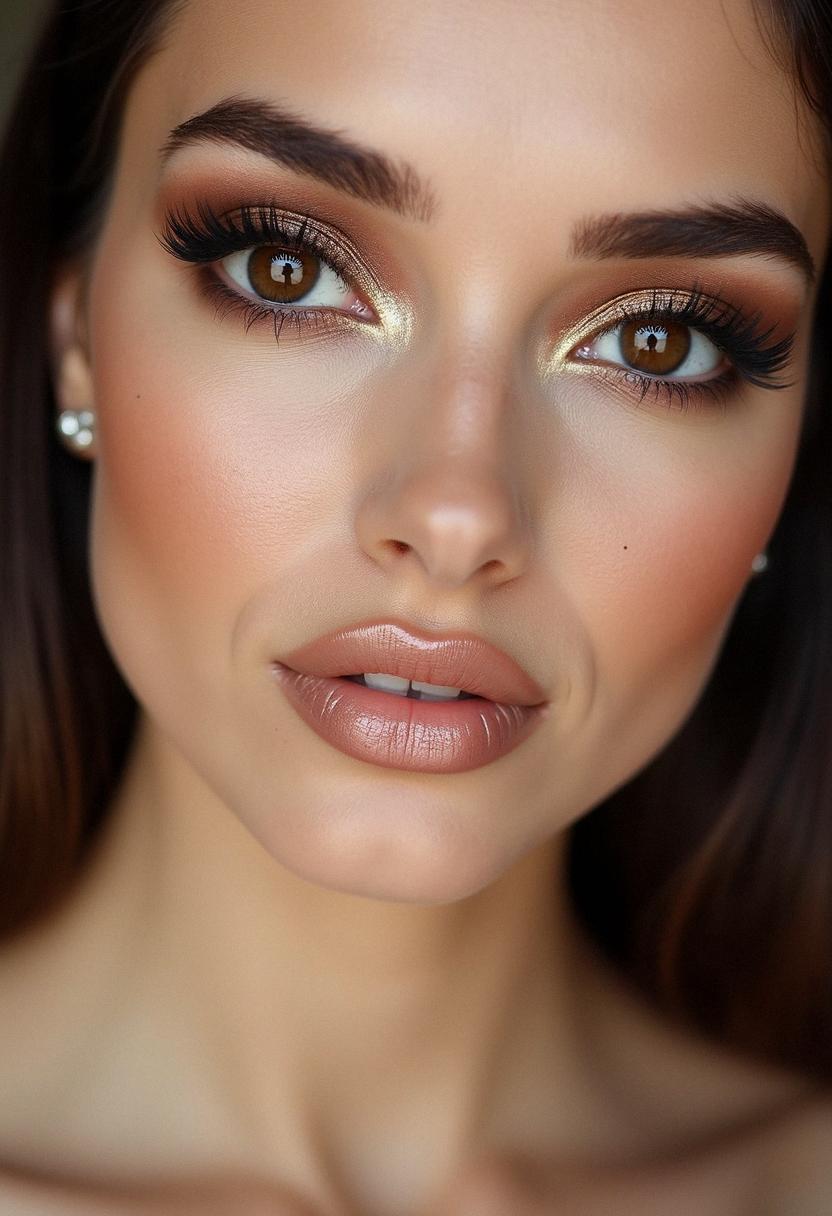 makeup for dark brown eyes