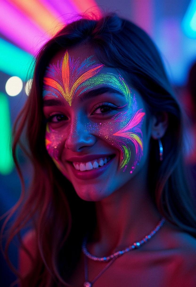 makeup for rave