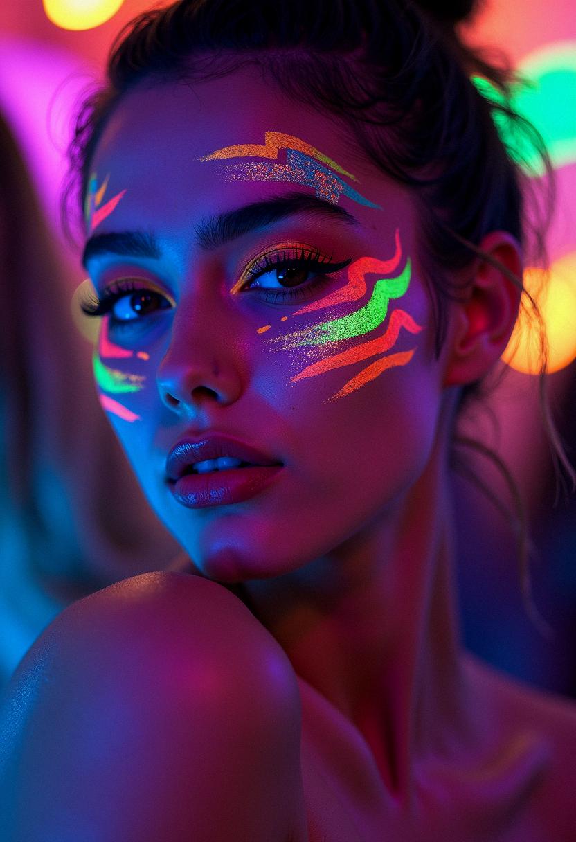 makeup for rave
