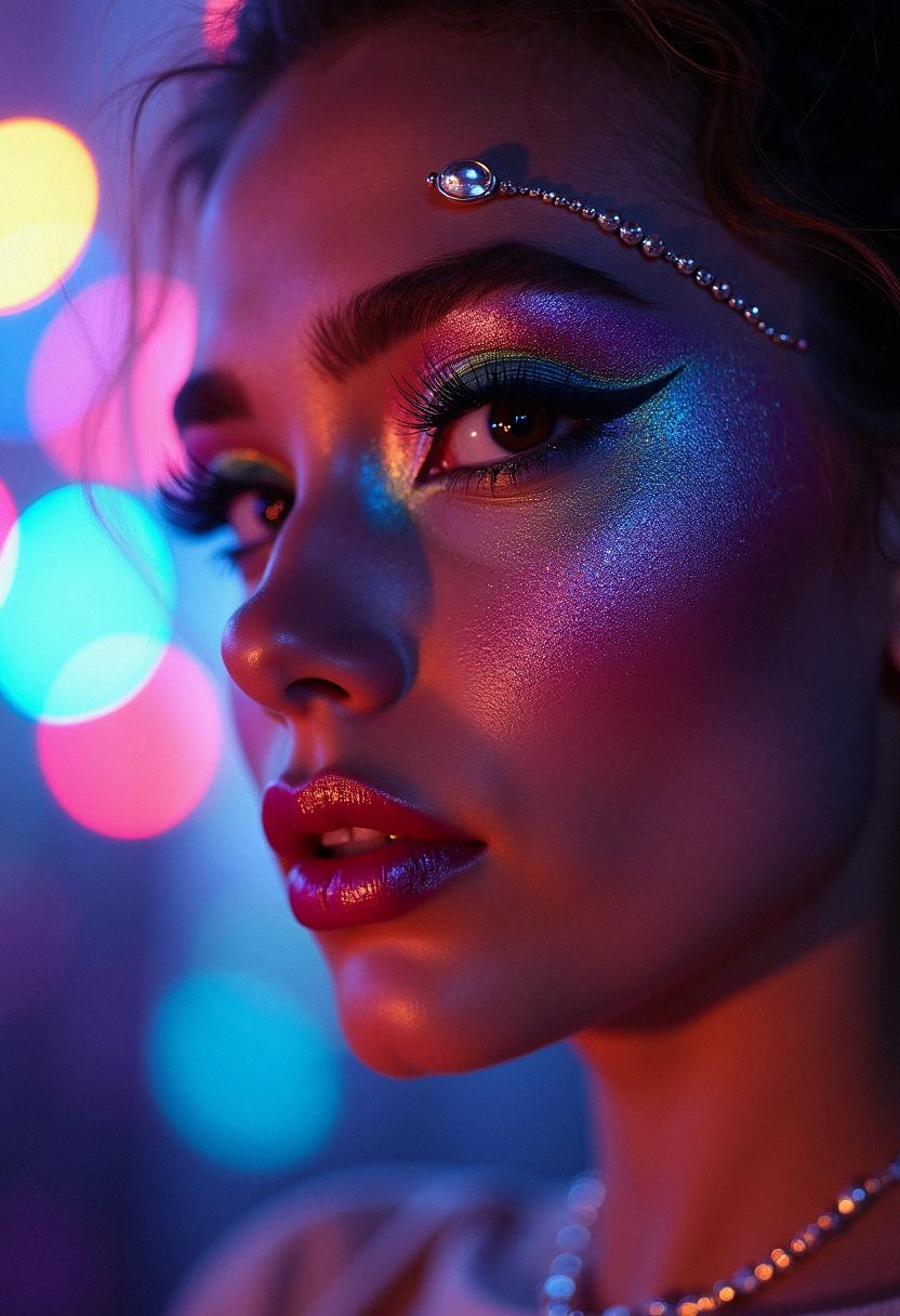 makeup for rave