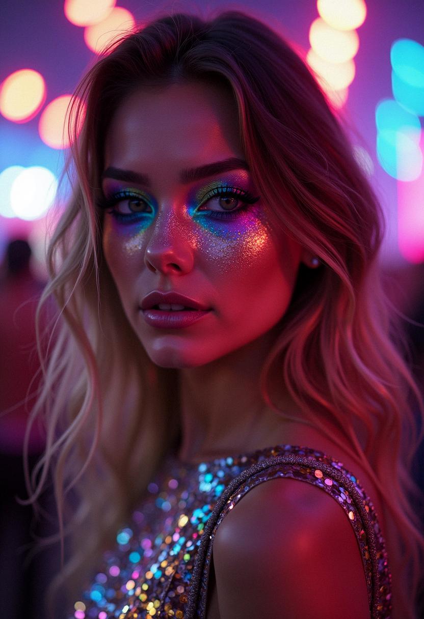 makeup for rave