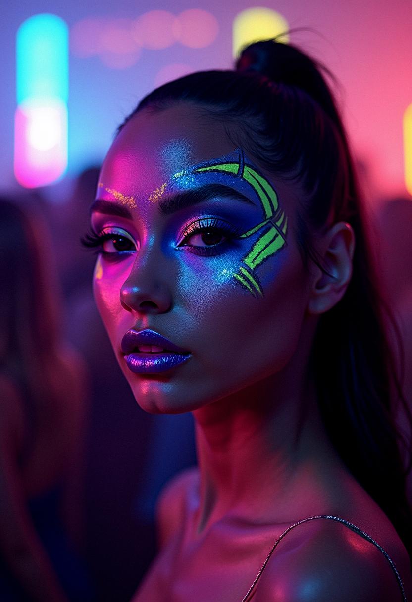 makeup for rave