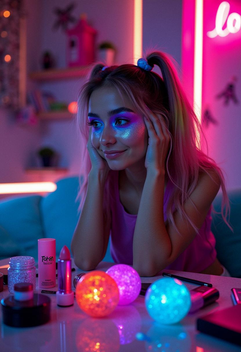 makeup for rave