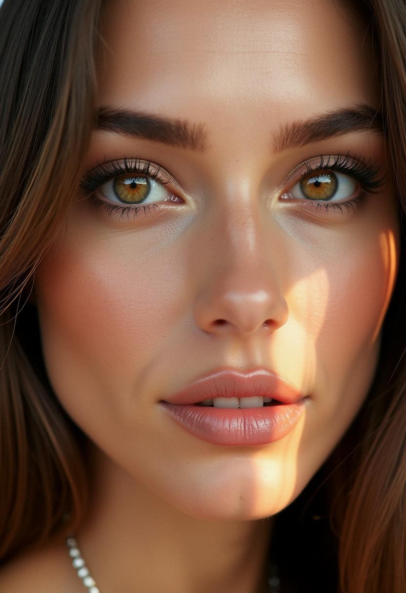 makeup hazel eyes brown hair