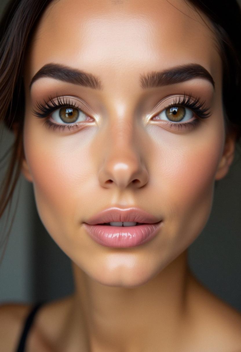 makeup light brown eyes