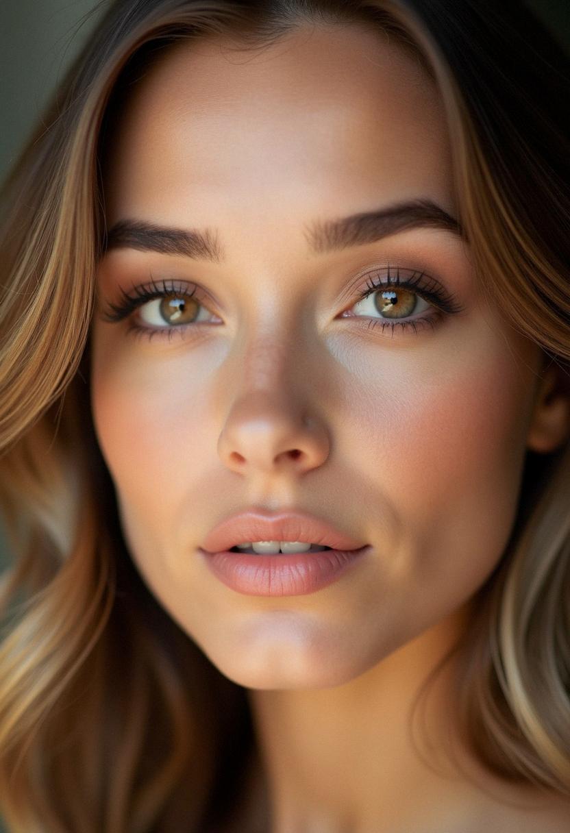 makeup light brown eyes