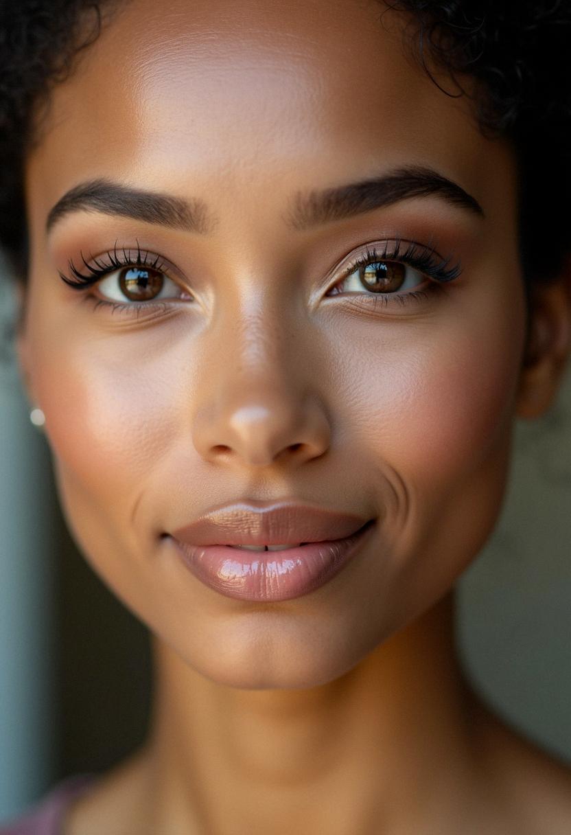 makeup light brown skin