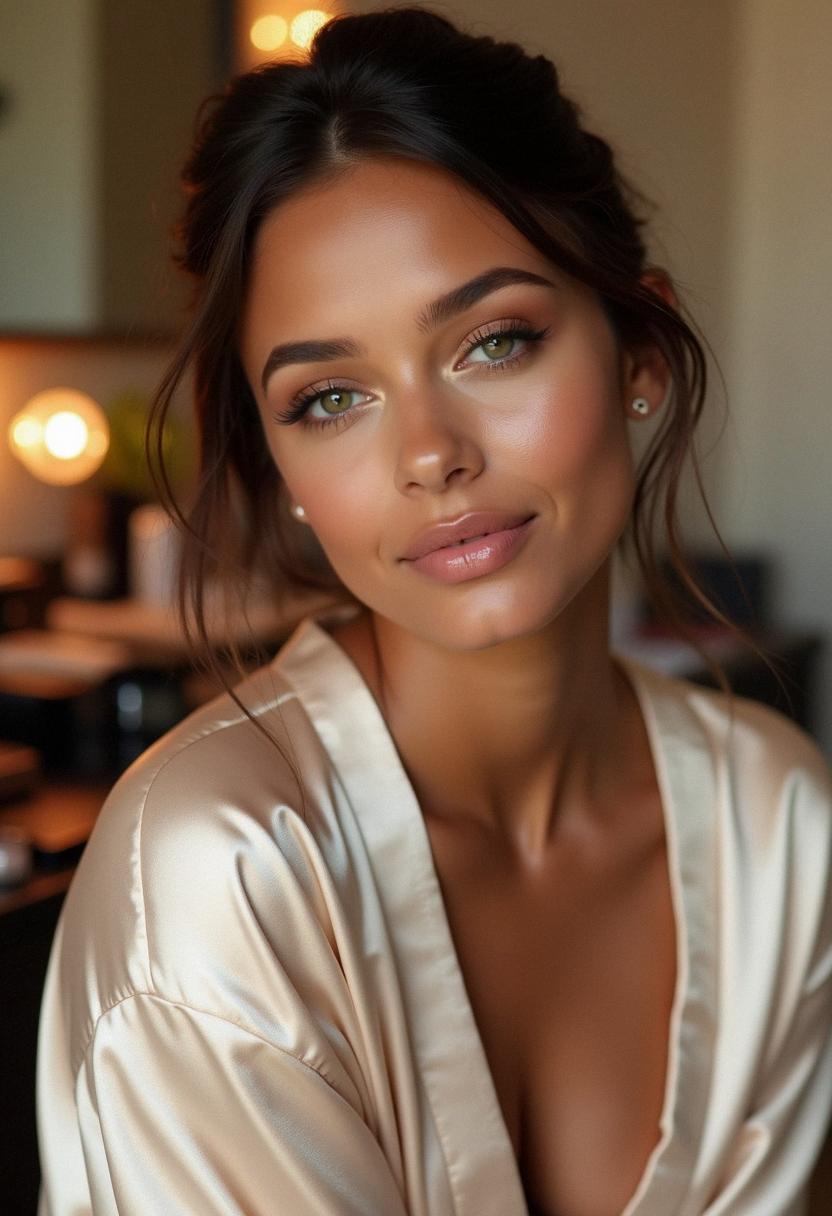 makeup light brown skin