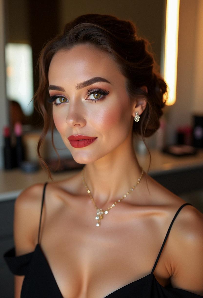 makeup look formal