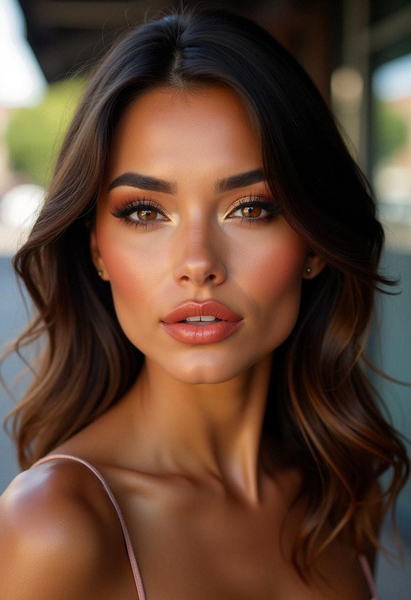 makeup look latina