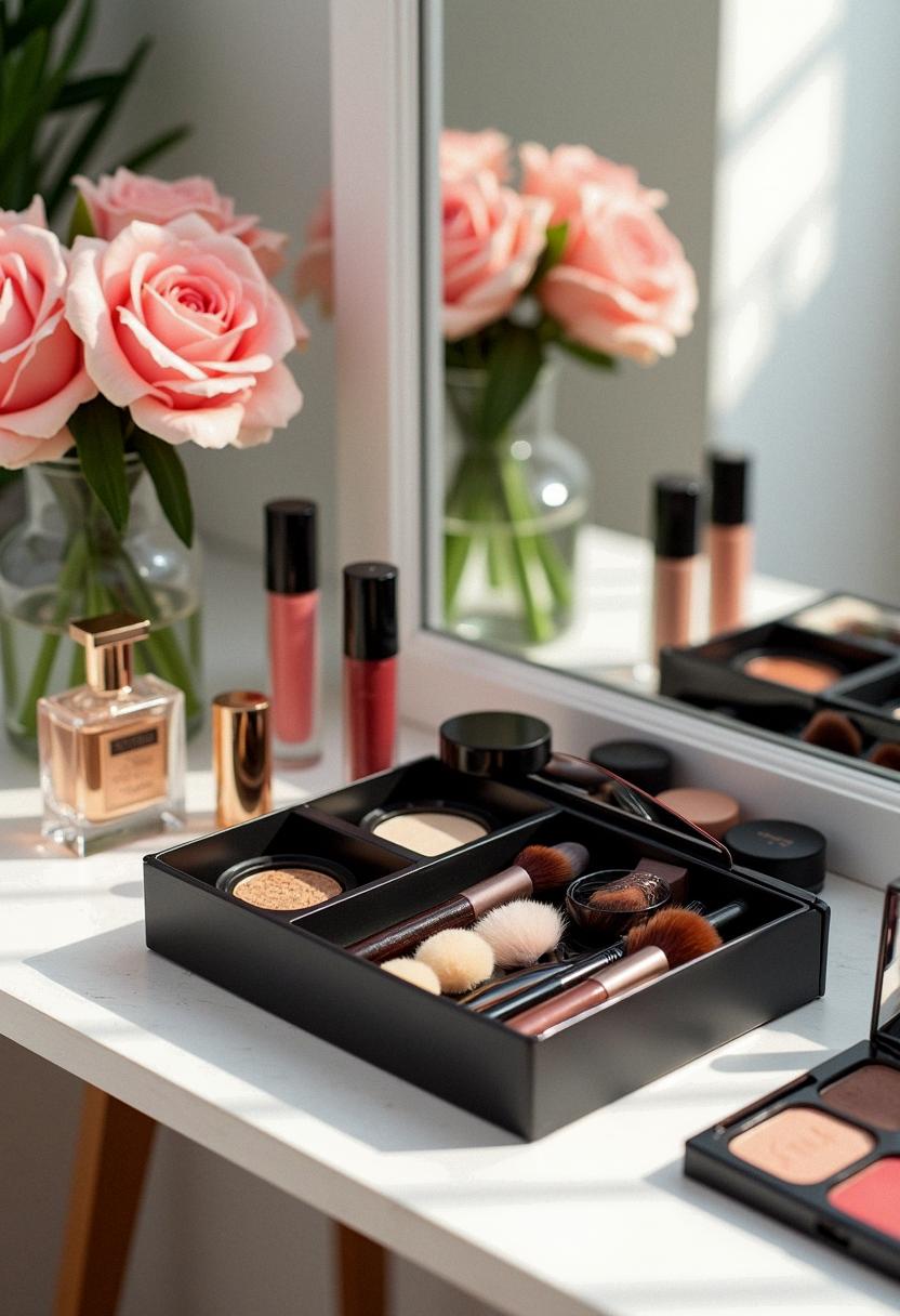 makeup organizer box