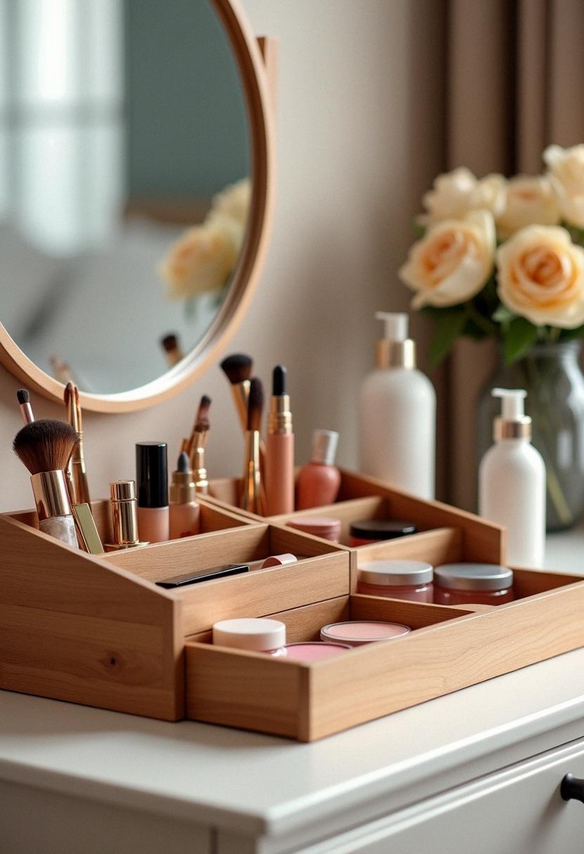 makeup organizer box